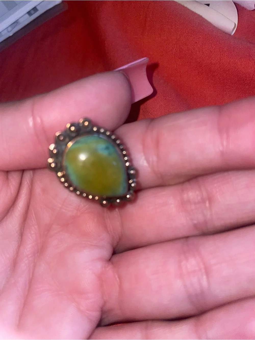 Womens new adjustable copper ring